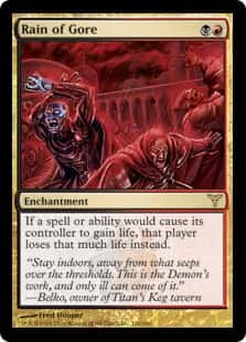 Rain of Gore - Magic: The Gathering - DIS Muy Jugada Inglés - Carta de Magic: The Gathering en México | Hydra Collectables