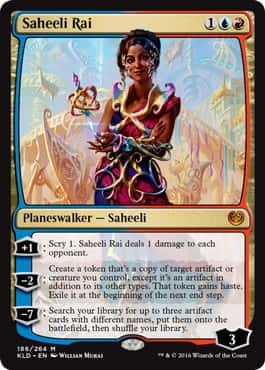 Saheeli Rai - Magic: The Gathering - KLD Near Mint Inglés - Carta de Magic: The Gathering en México | Hydra Collectables