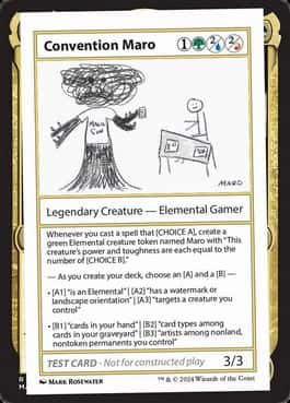 Convention Maro - Magic: The Gathering - Mystery Booster Play Test Card Near Mint Inglés - Carta de Magic: The Gathering en México | Hydra Collectables