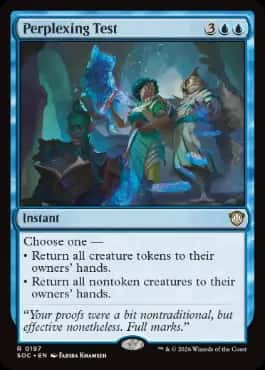 Perplexing Test - Magic: The Gathering - SOC Near Mint Inglés - Carta de Magic: The Gathering en México | Hydra Collectables