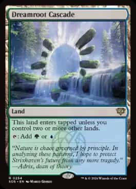 Dreamroot Cascade - Magic: The Gathering - SOS Near Mint Inglés - Carta de Magic: The Gathering en México | Hydra Collectables