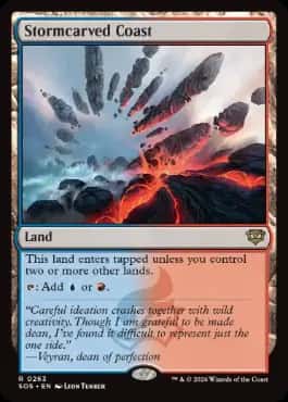 Stormcarved Coast - Magic: The Gathering - SOS Near Mint Inglés - Carta de Magic: The Gathering en México | Hydra Collectables