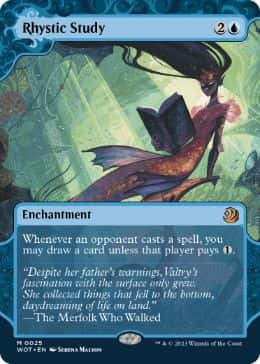 Rhystic Study - Magic: The Gathering - WOT Near Mint Inglés - Carta de Magic: The Gathering en México | Hydra Collectables