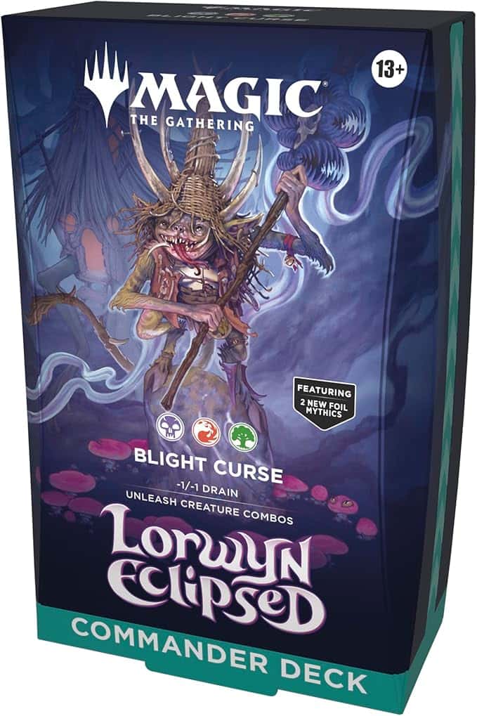 Magic: The Gathering Lorwyn Eclipsed - Commander Deck Blight Curse - Magic: The Gathering - ECL Near Mint Inglés - Carta de Magic: The Gathering en México | Hydra Collectables
