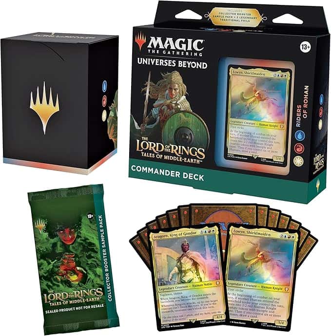 Magic The Gathering The Lord of The Rings: Tales of Middle-Earth Commander Deck Riders of Rohan - Magic: The Gathering - LTR Near Mint Inglés - Carta de Magic: The Gathering en México | Hydra Collectables