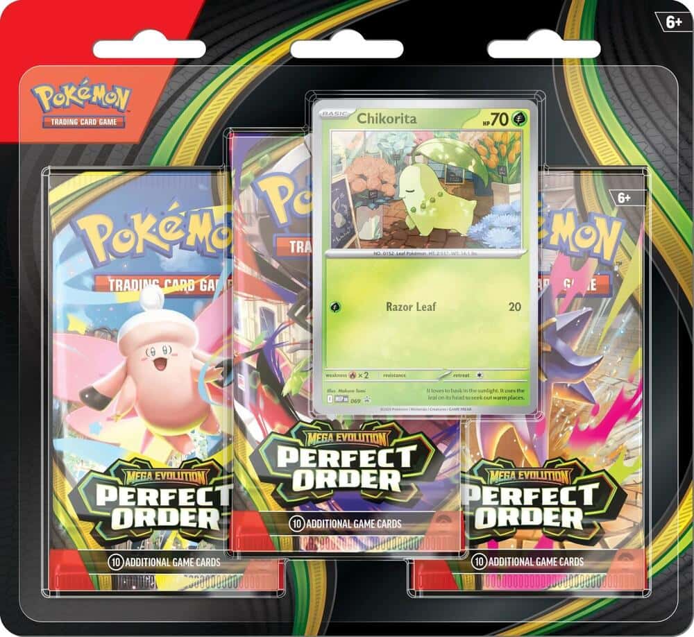 3-Booster Blister - Magic: The Gathering - Mega Evolution Perfect Order Near Mint Español