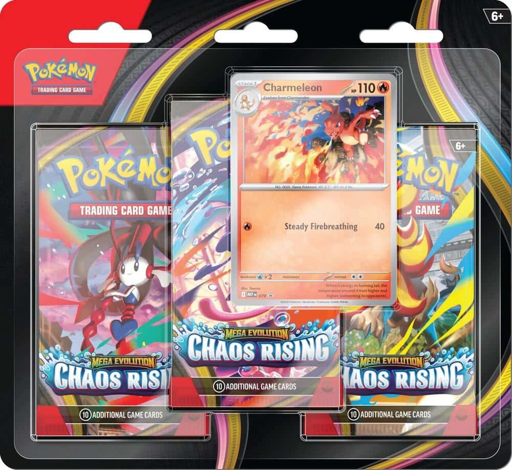 Chaos Rising 3-Pack Blister [Charmeleon] - Magic: The Gathering - ME04: Chaos Rising Near Mint Inglés