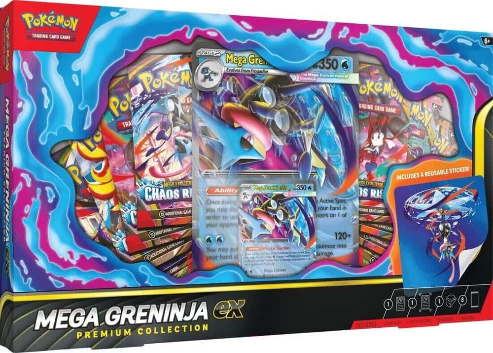 Mega Greninja ex - Magic: The Gathering - Premium Collection Near Mint Inglés