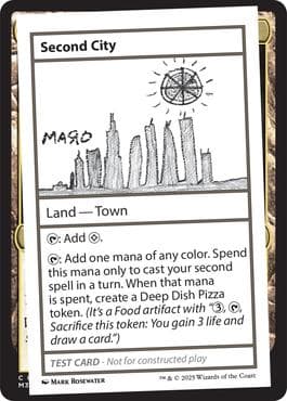 Second City(Play Test Card) - Vista detallada 1 de Magic México | Hydra