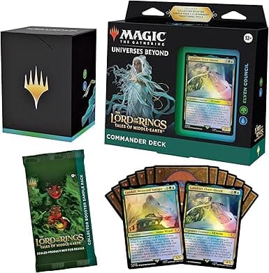 Magic The Gathering: Lord of The Rings Tales of Middle Earth - Commander Deck Elven Council