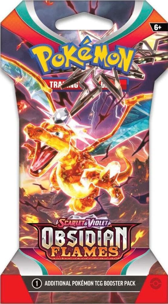 Obsidian Flames Sleeved Booster Pack - Vista detallada 1 de Magic México | Hydra