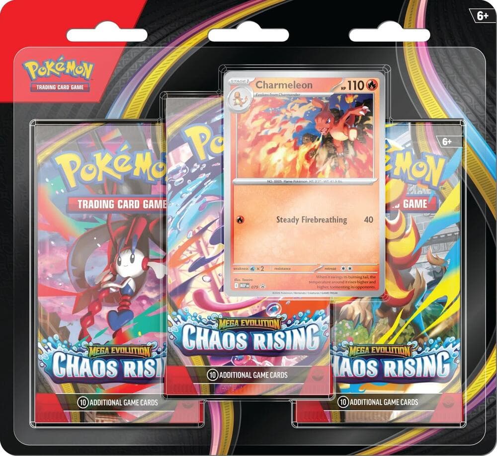 Chaos Rising 3-Pack Blister [Charmeleon] - Vista detallada 1 de Magic México | Hydra