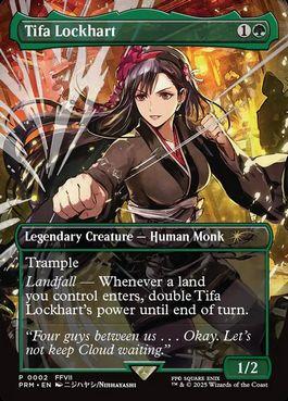 Tifa Lockhart - Magic: The Gathering - Premier Play Near Mint Inglés