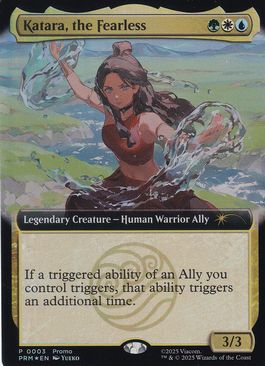 Katara, the Fearless - Magic: The Gathering - MagicCon Promo Near Mint Inglés
