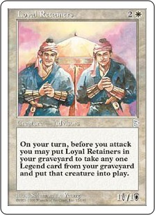 Loyal Retainers - Magic: The Gathering - PTK Near Mint Japonés