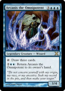 Arcanis the Omnipotent - Magic: The Gathering - 10ED Near Mint Japonés