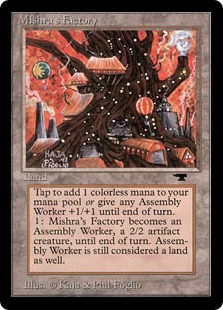 Mishra's Factory - Magic: The Gathering - ATQ Near Mint Inglés