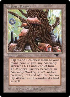 Mishra's Factory - Magic: The Gathering - ATQ Near Mint Inglés