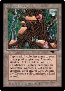 Mishra's Factory - Magic: The Gathering - ATQ Near Mint Inglés
