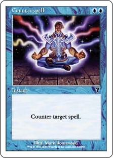 Counterspell - Magic: The Gathering - 7ED Near Mint Japonés