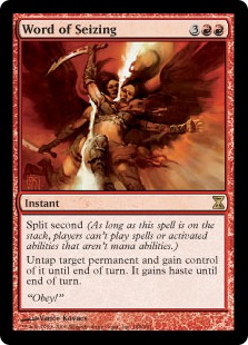 Word of Seizing - Magic: The Gathering - TSP Near Mint Inglés