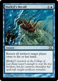 Hurkyl's Recall - Magic: The Gathering - 10ED Near Mint Japonés