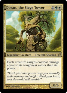 Doran, the Siege Tower - Magic: The Gathering - LRW Near Mint Inglés
