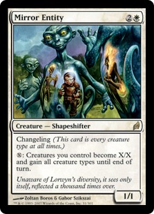 Mirror Entity - Magic: The Gathering - LRW Near Mint Inglés