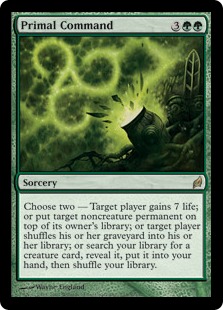 Primal Command - Magic: The Gathering - LRW Near Mint Inglés