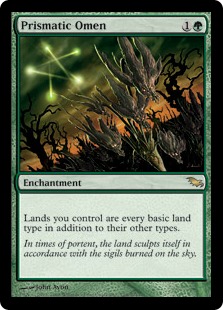 Prismatic Omen - Magic: The Gathering - SHM Near Mint Inglés
