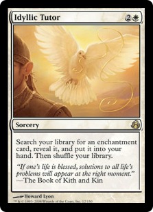 Idyllic Tutor - Magic: The Gathering - MOR Moderadamente Jugada Español
