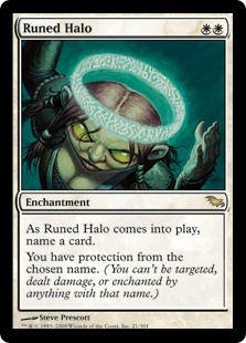 Runed Halo - Magic: The Gathering - SHM Near Mint Inglés
