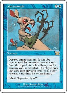 Polymorph - Magic: The Gathering - 6ED Near Mint Japonés