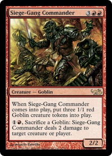 Siege-Gang Commander - Magic: The Gathering - EVG Near Mint Inglés