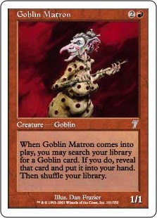 Goblin Matron - Magic: The Gathering - 7ED Near Mint Japonés