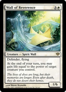 Wall of Reverence - Magic: The Gathering - CON Near Mint Inglés