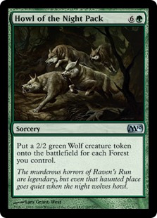 Howl of the Night Pack - Magic: The Gathering - M10 Near Mint Inglés