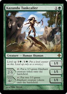 Kazandu Tuskcaller - Magic: The Gathering - ROE Near Mint Inglés