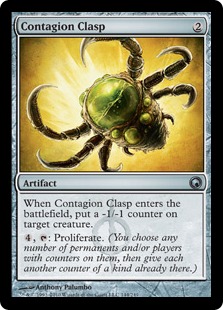 Carta Contagion Clasp de Magic: The Gathering