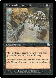 Haunted Crossroads - Magic: The Gathering - MMQ Near Mint Japonés