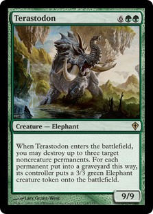 Terastodon - Magic: The Gathering - WWK Near Mint Inglés