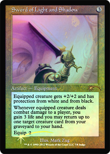 Sword of Light and Shadow - Magic: The Gathering - Judge Foil Near Mint Inglés