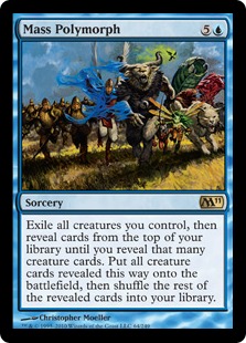 Mass Polymorph - Magic: The Gathering - M11 Near Mint Inglés