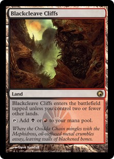 Blackcleave Cliffs - Magic: The Gathering - SOM Near Mint Inglés