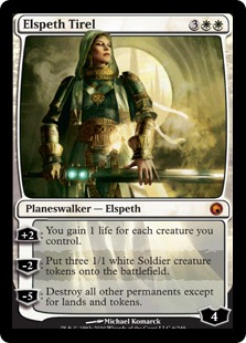 Carta Elspeth Tirel de Magic: The Gathering