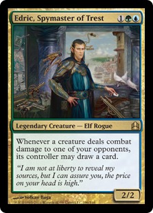 Edric, Spymaster of Trest - Magic: The Gathering - CMD Near Mint Japonés