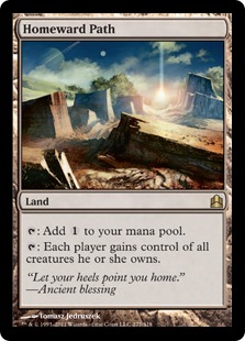 Homeward Path - Magic: The Gathering - CMD Muy Jugada Español