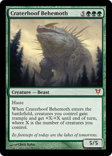 Craterhoof Behemoth - Vista detallada 1 de Magic México | Hydra