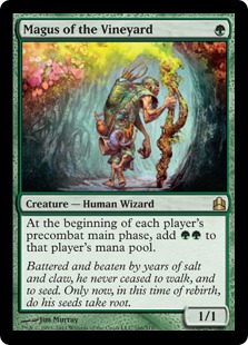 Magus of the Vineyard - Magic: The Gathering - CMD Near Mint Japonés