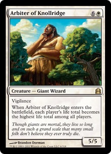 Arbiter of Knollridge - Magic: The Gathering - CMD Near Mint Japonés